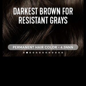Rich Dark Brown Permanent Hair Color